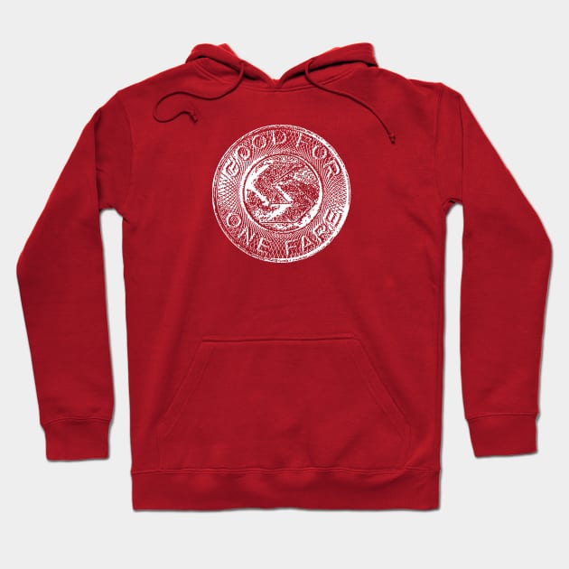 Septa Token reverse Hoodie by BradyRain